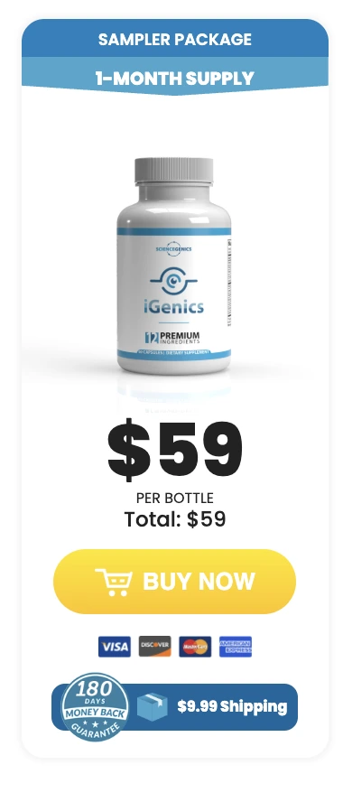 iGenics order one bottle